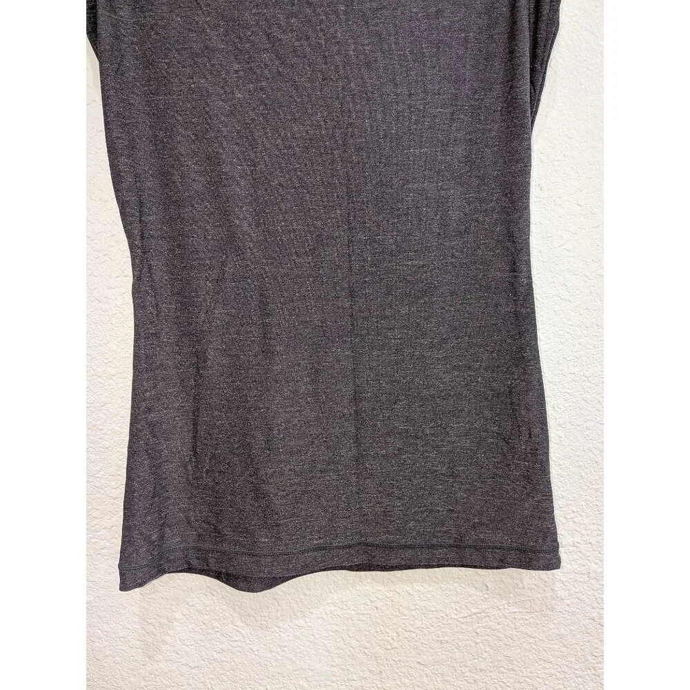 Athleta Womens Ruched V Neck Performance Tank Top Size Small Yoga Pilates - Picture 6 of 7